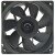 ZYDZ ZY1238H12B-6 12V 1.60A 4 Wires DC Brushless Axial Cooling Fan