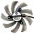 PowerLogic PLD10010S12H 12V 0.30A DC Brushless Axial Cooling Fan