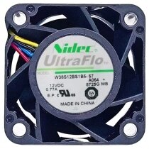 Nidec UltraFlo W38S12BS1B5-57A064 DC 12V 0.77A PWM Axial Cooling Fan
