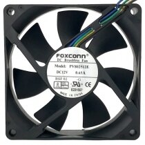Foxconn PV802512E 12V 0.65A 2 / 3 / 4 Wires DC Brushless Axial Fan