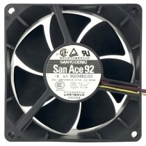 Sanyo Denki 9G0948G103 DC 48V 0.27A 12.96W 2 / 3 Wires 9238 Axial Fan