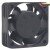 AVC DA04015B12H DC 12V 0.26A 4 Wires Ball Bearing Axial Cooling Fan