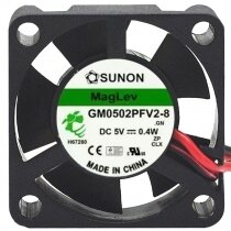 Sunon Maglev GM0502PFV2-8 DC 5V 0.4W 2 / 3 Wires 2510 Axial Fan
