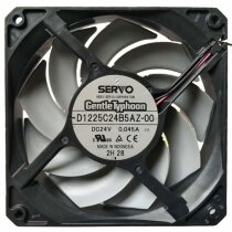 Servo D1225C24B5AZ-00 DC 24V 0.045A 2 Wires 12025 Axial Cooling Fan