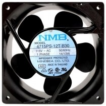 NMB 4715PS-12T-B30 AC 115V 14/13W 12038 Impedance Protected Axial Fan
