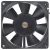 Sanyo 109P0912J4011 12V 0.56A DC Brushless 2 Wires Axial Cooling Fan