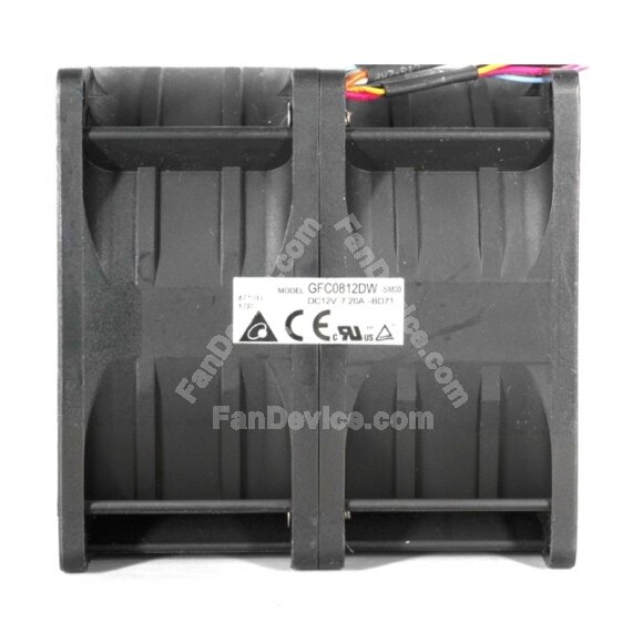 Delta GFC0812DW DC 12V 7.20A 8 Wires Axial Cooling Fan