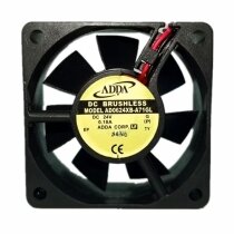 ADDA AD0624XB-A71GL DC 24V 0.18A 2 Wires / 3 Wires Axial Cooling Fan