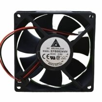 Delta AFB0824VH DC 24V 0.36A 2 Wires / 3 Wires Axial Cooling Fan
