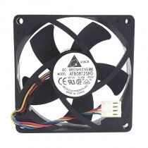 Delta AFB0812SHD DC 12V 0.33A 2 Wires / 3 Wires Axial Cooling Fan