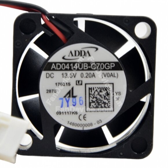 ADDA AD0414UB-C70GP DC 13.5V 0.20A 4020 Axial Cooling Fan