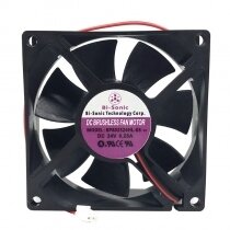 Bi-Sonic BP802524HL-03 C1 DC 24V 0.25A 2 Wires / 3 Wires Axial Cooling Fan
