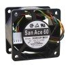 Sanyo Denki San Ace 60 9G0612P1M031 DC 12V 0.35A 2 Wires / 3 Wires / 4 Wires Axial Cooling Fan