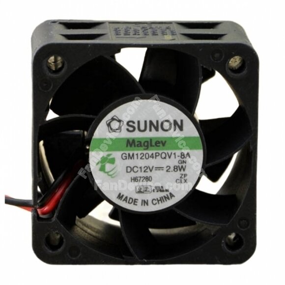 Sunon GM1204PQV1-8A DC 12V 2.8W 2 Wires / 3 Wires Axial Cooling Fan