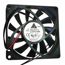 Delta EFB0824MB DC 24V 0.14A 2 Wires / 3 Wires Axial Cooling Fan