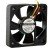ADDA AD0512LB-G72 DC 12V 0.09A 3 Wires Axial Cooling Fan