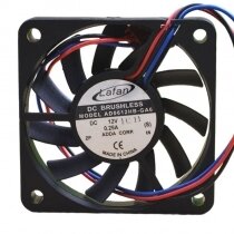 ADDA AD0612HB-GA6 DC 12V 0.25A 2 Wires / 3 Wires Axial Cooling Fan