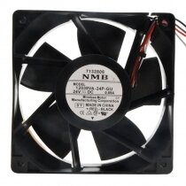 NMB 12038VA-24P-GU DC 24V 0.89A 4 Wires Axial Cooling Fan
