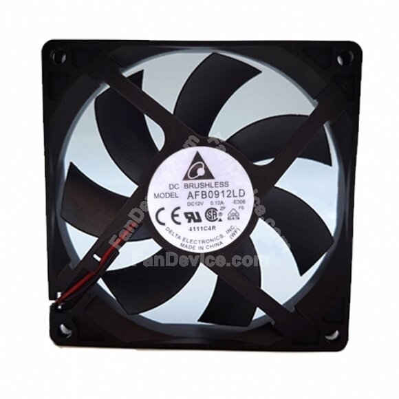 Delta AFB0912LD DC 12V 0.12A 2 Wires / 3 Wires / 4 Wires Axial Cooling Fan