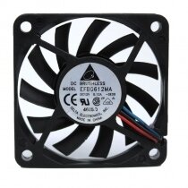 Delta EFB0612MA DC 12V 0.12A 2 Wires / 3 Wires Axial Cooling Fan