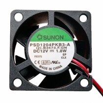 Sunon PSD1204PKB3-A (2).B3573.F.GN DC 12V 1.8W 2 Wires / 3 Wires / 4 Wires Axial Cooling Fan