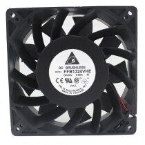 Delta FFB1324VHE DC 24V 0.9A 2 Wires Axial Cooling Fan