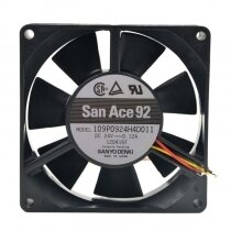 Sanyo Denki San Ace 92 109P0924H4D011 DC 24V 0.12A 9025 Axial Cooling Fan