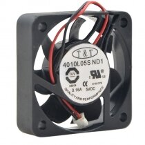 T&T 4010L05S ND1 DC 5V 0.16A 4010 Axial Cooling Fan