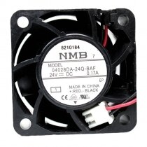 NMB 04028DA-24Q-BAF DC 24V 0.17A 4028 Axial Cooling Fan