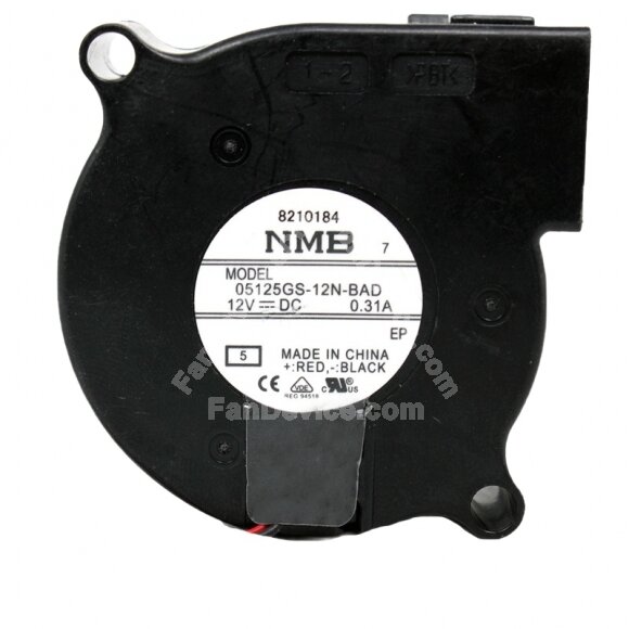 NMB 05125GS-12N-BAD DC 12V 0.31A 5025 Blower Cooling Fan