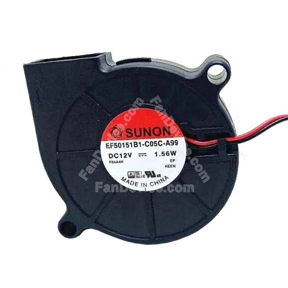 Sunon EF50151B1-C05C-A99 DC 12V 1.56W 2 Wires Blower Cooling Fan
