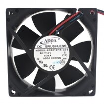 ADDA AD0812HS-C76 DC 12V 0.24A 8020 Axial Brushless Cooling Fan