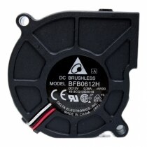 Delta BFB0612H DC 12V 0.36A 3 Wires Blower Cooling Fan