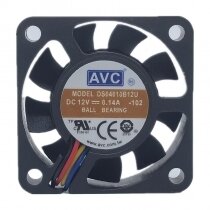 AVC DS04010B12U DC 12V 0.14A 4010 Axial Ball Bearing Cooling Fan