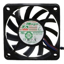 MAGIC MGT6012HB-A10 DC 12V 0.17A 2 Wires / 3 Wires Axial Cooling Fan
