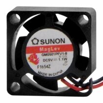 Sunon GM0501PFV1-8 N.GN DC 5V 1.1W 2 Wires Axial Cooling Fan