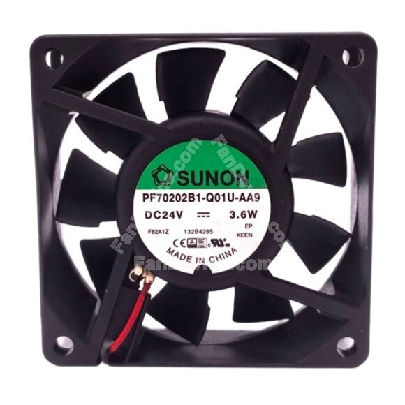 Sunon PF70202B1-Q01U-AA9 DC 24V 3.6W 7020 Axial Cooling Fan