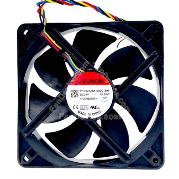 Sunon PFC0252B1-E02C-S99 DC 24V 10.80W 12025 Axial Cooling Fan