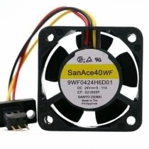 Sanyo Denki San Ace 40WF 9WF0424H6D01 DC 24V 0.11A 4020 Axial Cooling Fan