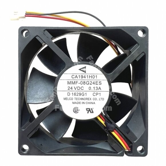 Mitsubishi CA1941H01 MMF-08G24ES-CP1 DC 24V 0.13A 3 Wires Axial Cooling Fan