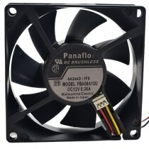 Panaflo FBA08A12U DC 12V 0.36A 8025 Axial Brushless Cooling Fan
