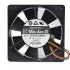 Sanyo Denki DC Mini Ace 25 109P0912M401 DC 12V 0.1A 9025 Axial Brushless Cooling Fan