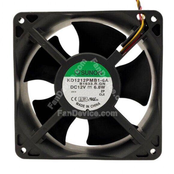 Sunon KD1212PMB1-6A DC 12V 6.8W 12038 Axial Cooling Fan