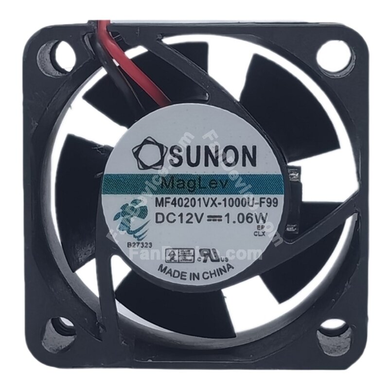 Sunon Maglev MF40201VX-1000U-F99 DC 12V 1.06W 4020 Axial Cooling Fan ...