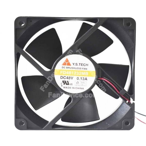 Y.S.TECH FD481232MB DC 48V 0.13A 12032 Axial Brushless Cooling Fan