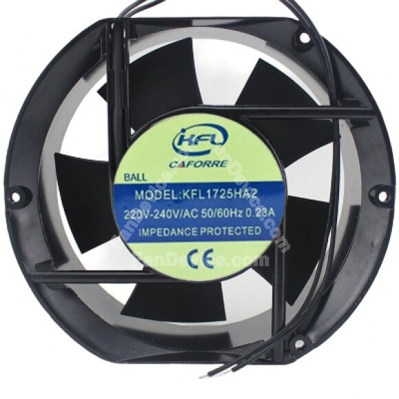 CAFORRE KFL1725HA2 AC 220V-240V 0.23A 17251 Ball Bearing Axial Cooling Fan
