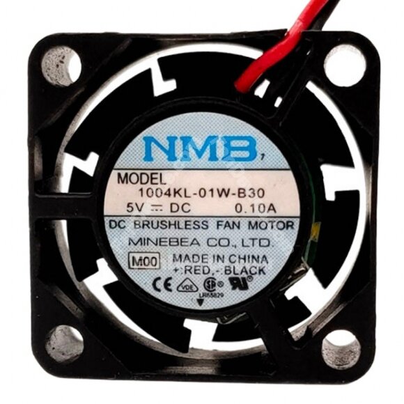 NMB 1004KL-01W-B30 5V 0.10A 2510 Axial DC Brushless Cooling Fan