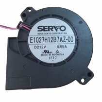 Servo E1027H12B7AZ-00 DC 12V 0.55A 9727 Blower Cooling Fan