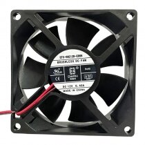 DWPH EFC-08E12D-ER05 DC 12V 0.40A 8025 Axial Brushless Cooling Fan