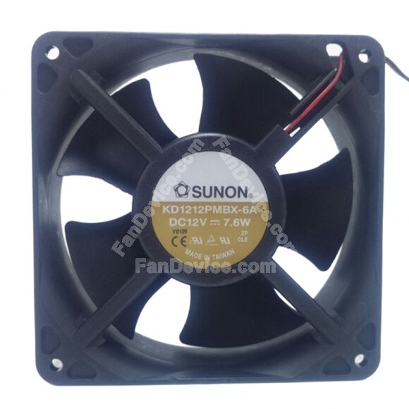 Sunon KD1212PMBX-6A DC 12V 7.6W 12038 Axial Cooling Fan